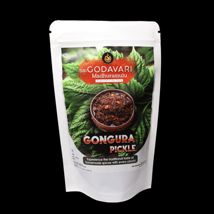 Sri Godavari Madhuramalu Homemade Gongura Pickle-250g