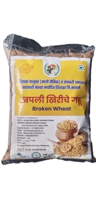 Shirala Taluka Broken Wheat - 1 kg - Healthy & Nutritious