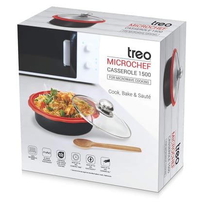Treo By Milton Microchef Casserole, 1500 ml