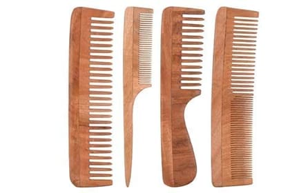 Wooden Combs Set - Eco-Friendly Hair Care