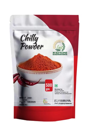 Kshoni Premium Chilli Powder,500gm Kshoni Premium Chilli Powder,500gm