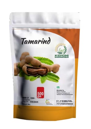 KSHONI Tamarind - 500gm | Tangy & Natural