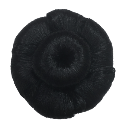 Elegant Black Hair Bun for Effortless Updo Elegant Black Hair Bun for Effortless Updo