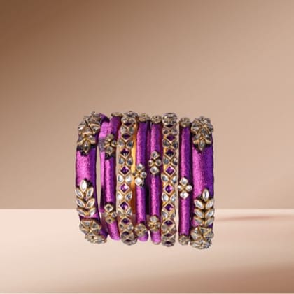 silk thread bangles