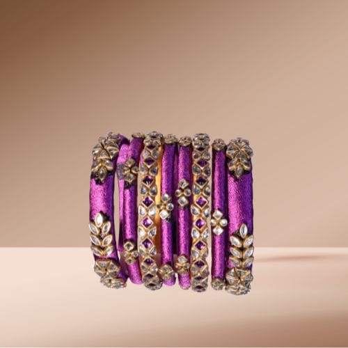 silk thread bangles