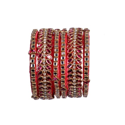 Red Bangles Set