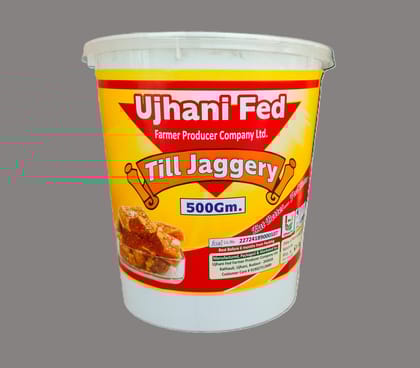 Till Jaggery 500Gm - Natural & Healthy Sweetener Till Jaggery 500Gm - Natural & Healthy Sweetener