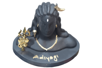 Black Resin Adiyogi Shiva Statue for Car Dashboard| Adiyogi Statue for Home Decor Pooja Room Office| Mahadev Murti Lord Shiva Idol Gift for Diwali Maha Shivratri Housewarming Birthday Black Resin Adiyogi Shiva Statue for Car Dashboard| Adiyogi Statue for Home Decor Pooja Room Office| Mahadev Murti Lord Shiva Idol Gift for Diwali Maha Shivratri Housewarming Birthday