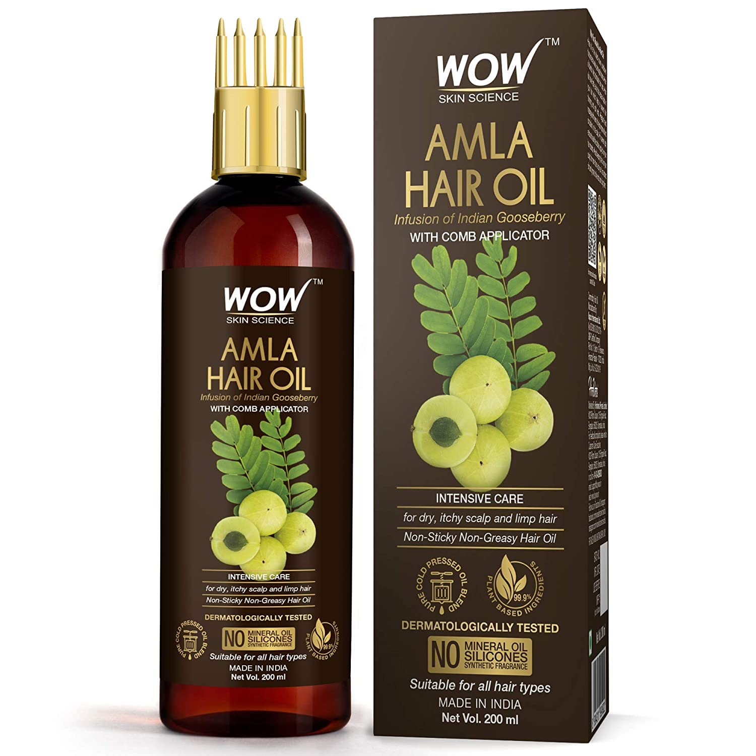 WOW Skin Science – Amla Hair Oil (200 ML)