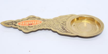 Brass Camphor Lamp for Home Decor & Spiritual Rituals