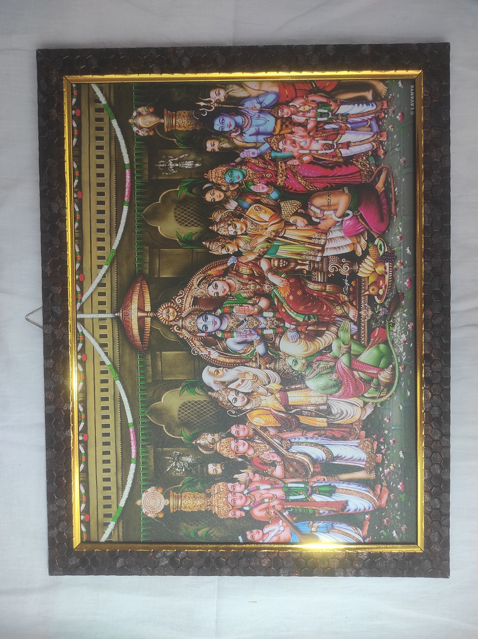 Sri Rama Pattabhisekham Photo frame