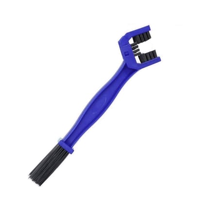 WONDERFILL Universal Motorcycle/Cycle Chain Cleaner Brush for Bikes (Blue)