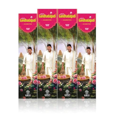 APPU's Gandhadagudi Agarbathie - DIVINE ROSE - 90Gms