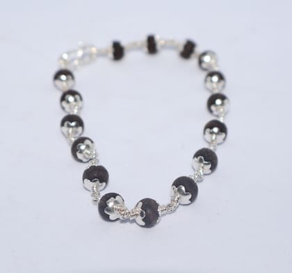 Karungali Silver Bracelet Karungali Silver Bracelet