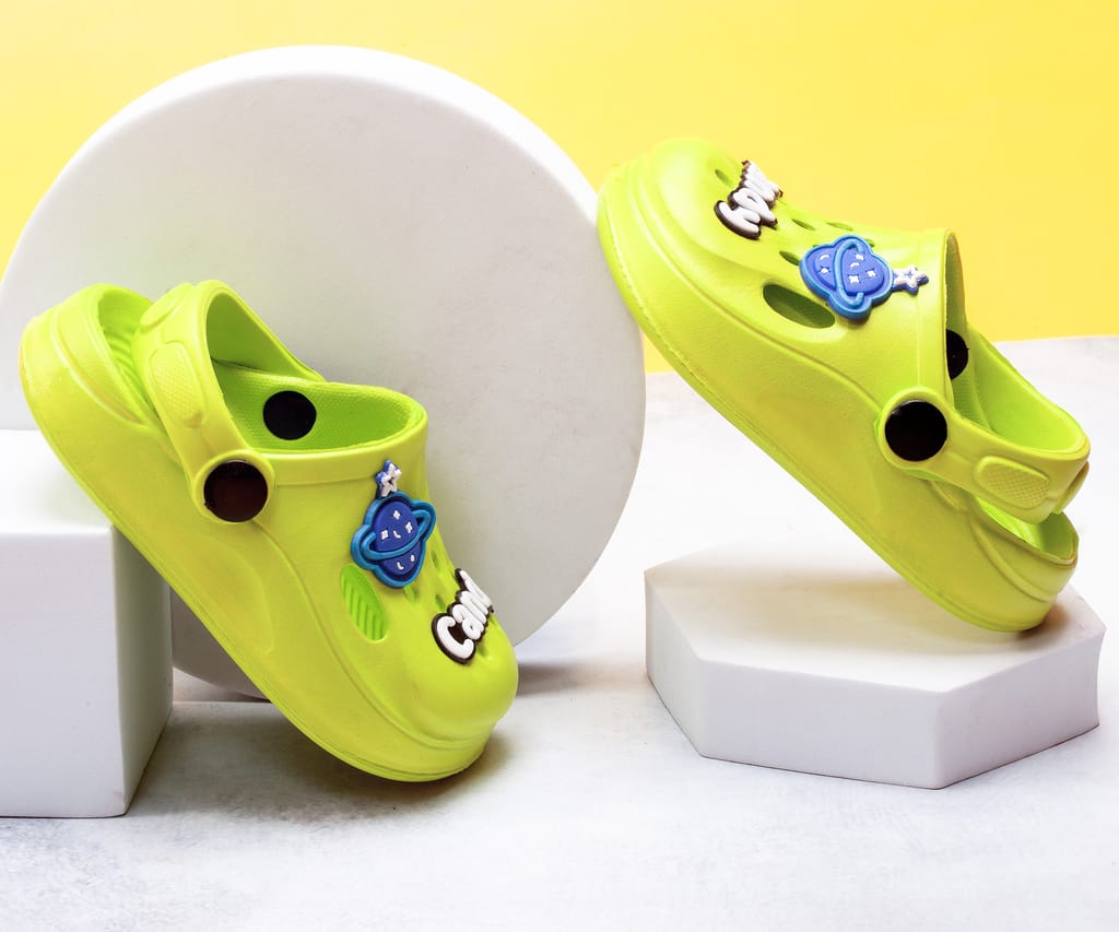 Top Men Kids' Green Clogs with Planet & Candy Design 2025 at ShopCircuit | ONDC Top Men Kids' Green Clogs with Planet & Candy Design 2025 at ShopCircuit | ONDC