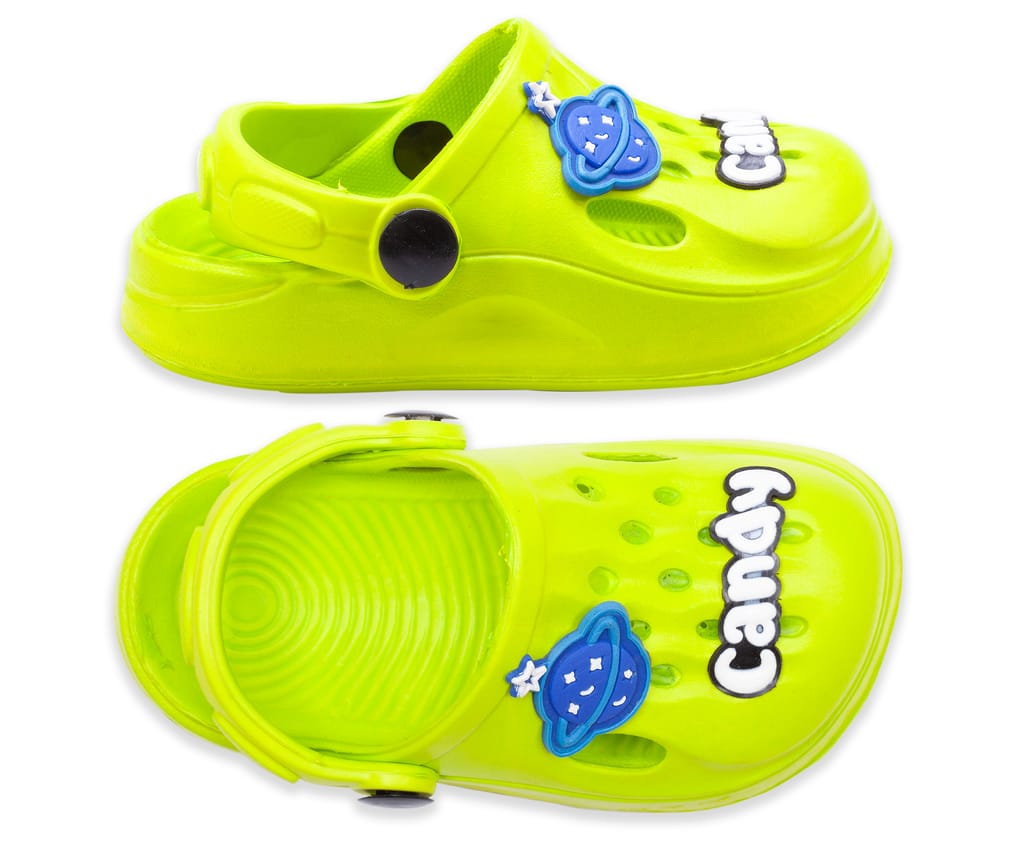 Top Men Kids' Green Clogs with Planet & Candy Design 2025 at ShopCircuit | ONDC Top Men Kids' Green Clogs with Planet & Candy Design 2025 at ShopCircuit | ONDC