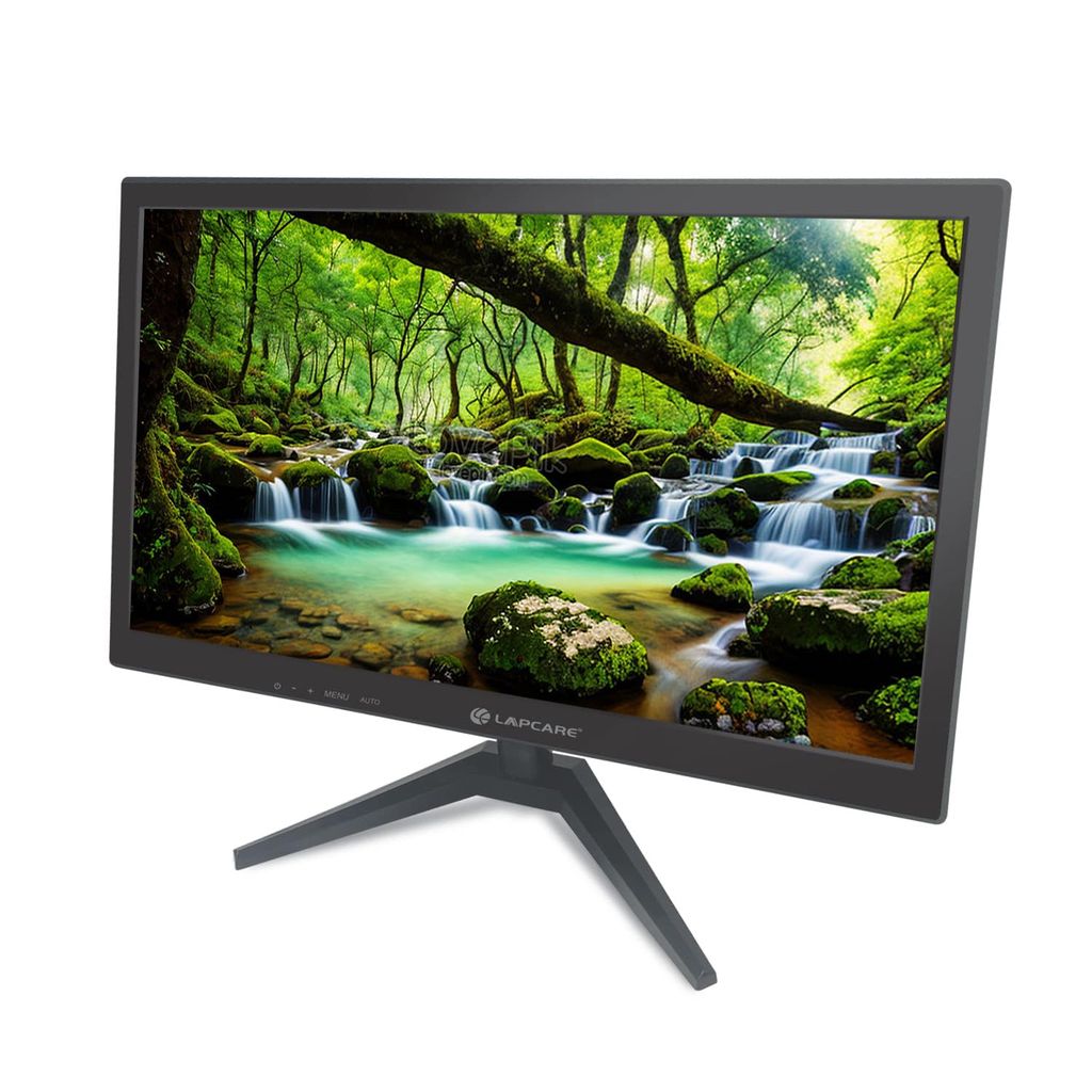 LAPCARE LM195WDH 19 Inch(48.26CM) LED Display Monitor 16:10, 1440x900, Wall Mount, HDMI + VGA Port (Black)