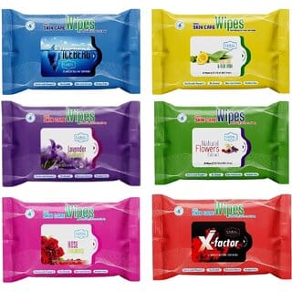 (Pack of 3) Saral Soft Skin Care Wipes  Gentle Cleansing Wipes for Face & Body (25 Each)