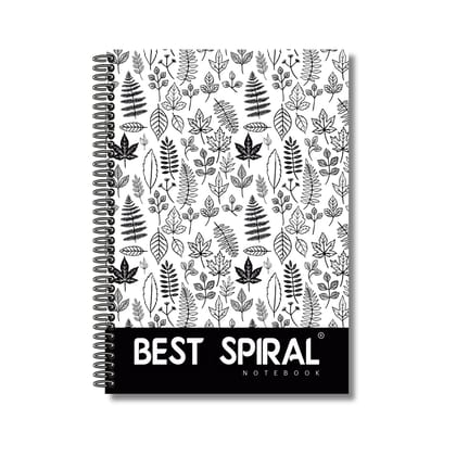Best Spiral | 200 Pages | Single Line | A4 Notebook | 21 cm x 29.7 cm | Pack of 1