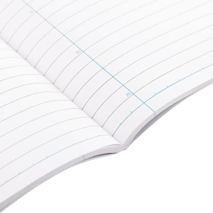 Inspire | Soft Cover Long Notebook for Student | A4 Size (21cm X 29.7cm) | Single Line 172 Pages | Pack of 1