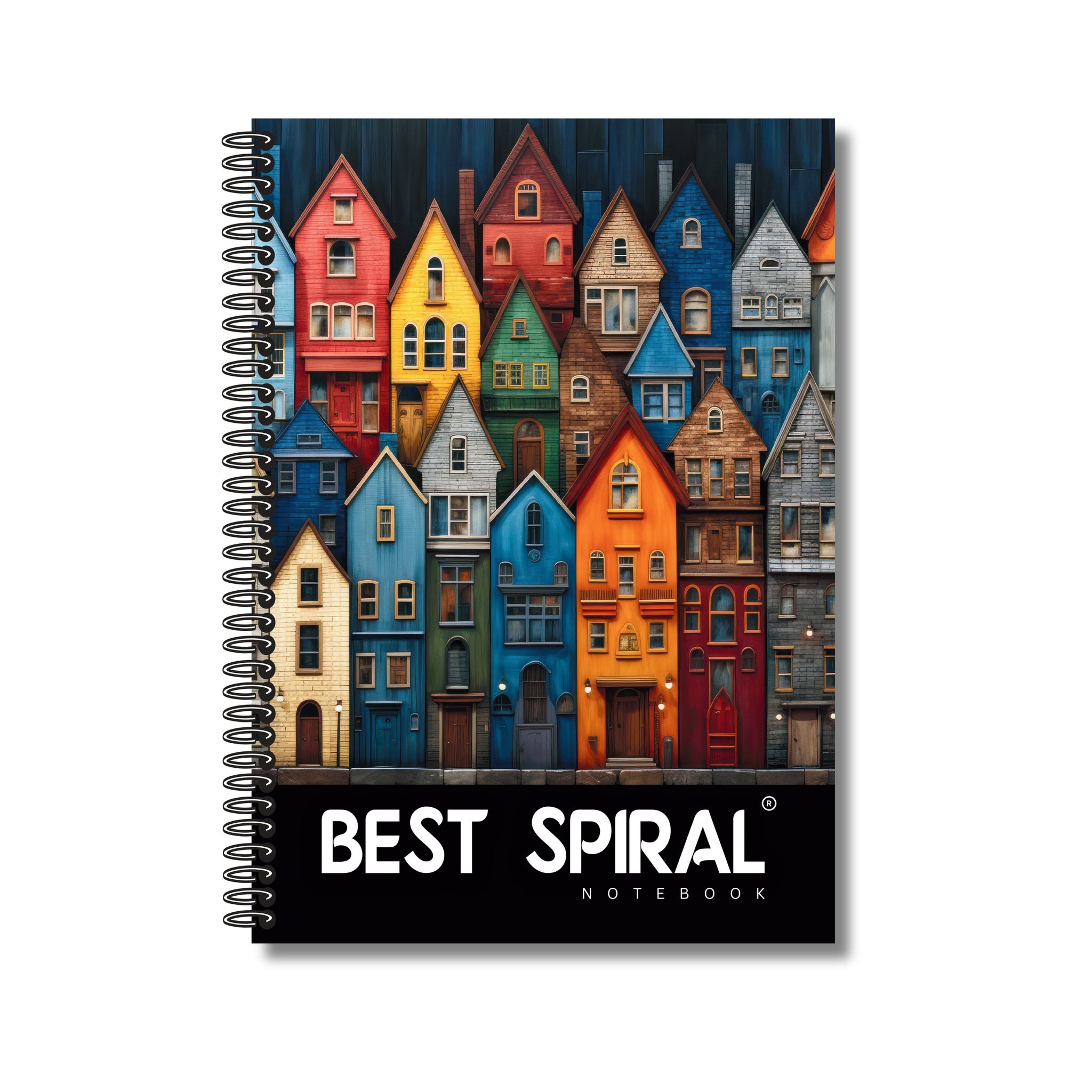 Best Spiral | 300 Pages | Un-Ruled | A4 Spiral Notebook | 21 cm x 29.7 cm | Pack of 1