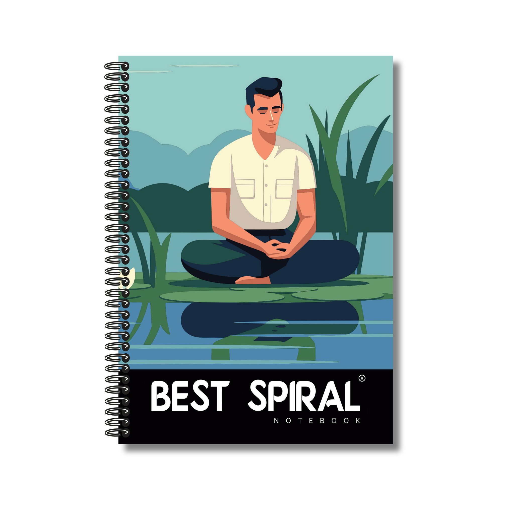 Best Spiral | 300 Pages | Single Line | A4 Spiral Notebook | 21 cm x 29.7 cm | Pack of 1