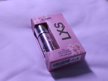 LXS Roll-On Perfume - 6ml, Free from Alcohol