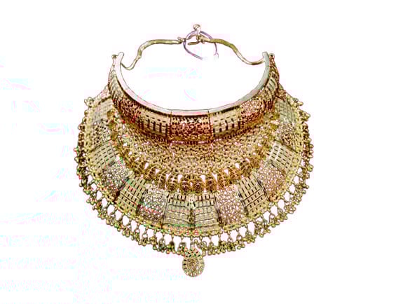 1 Gram Exquisite Gold Necklace with Intricate Detailing