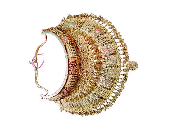 1 Gram Exquisite Gold Necklace with Intricate Detailing