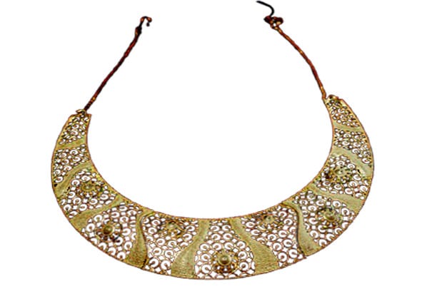 1 Gram Exquisite Filigree Necklace: Handcrafted Elegance