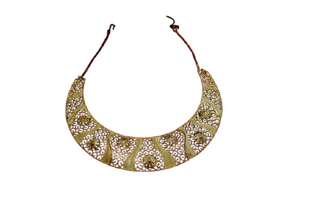 1 Gram Exquisite Filigree Necklace: Handcrafted Elegance