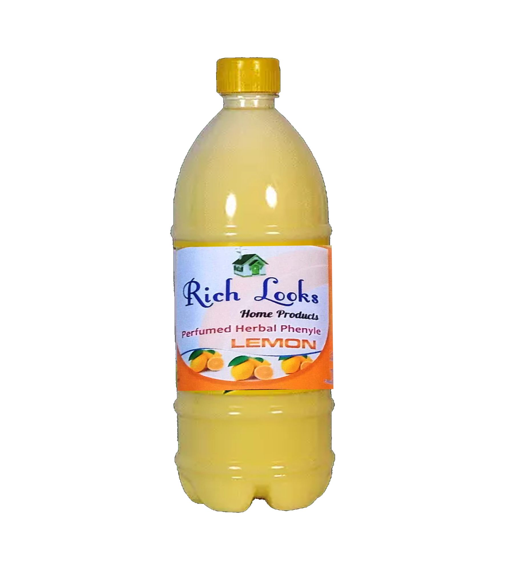 Rich Looks Lemon Perfumed Herbal Phenyle - Home Cleaner