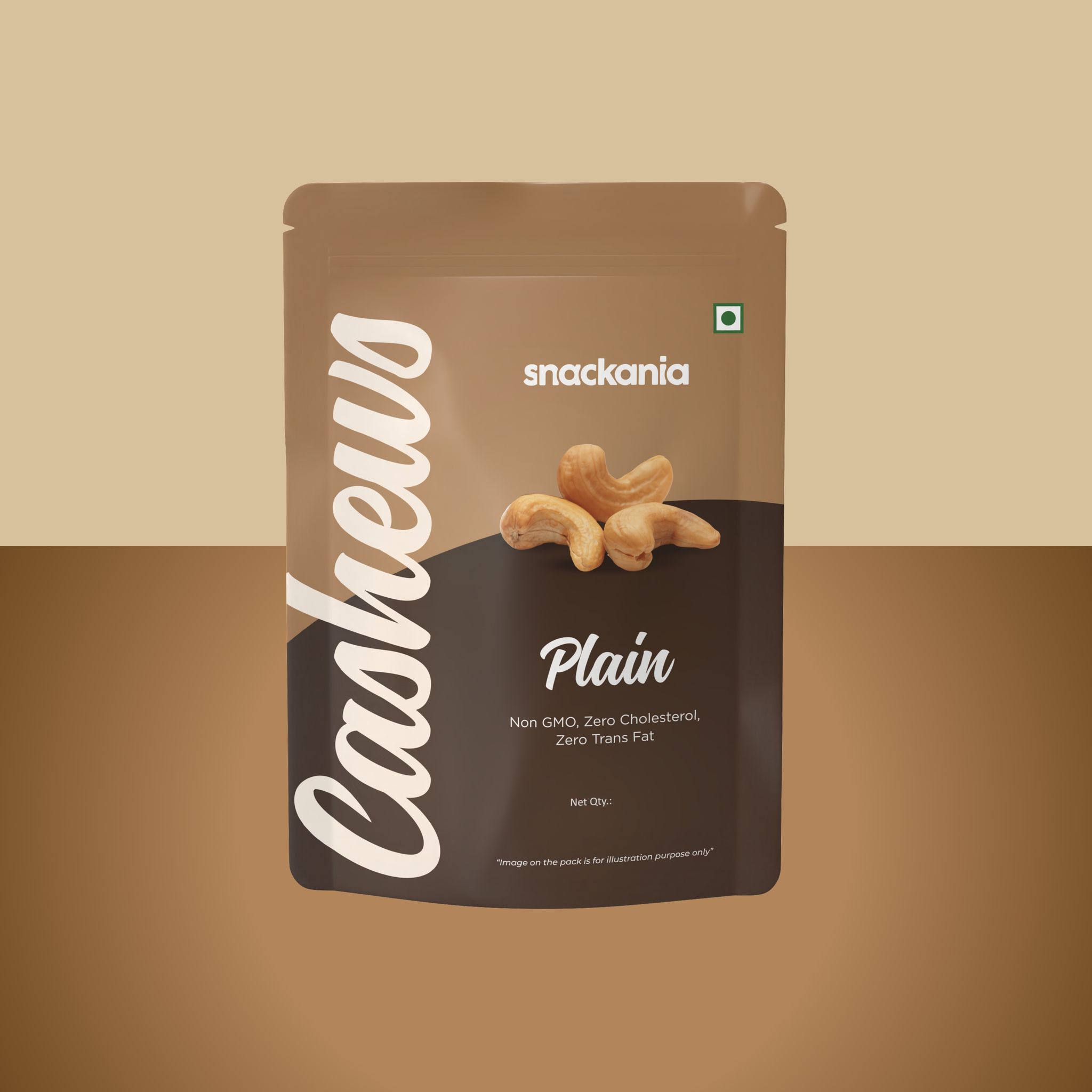 Snackania Cashews | Whole Crunchy Cashew | Premium Kaju nuts | Healthy Snacks, Cashews, Nutritious & Delicious, Healthy Dry Fruits, Gluten Free & High Protein 480 Gram