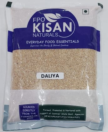 FPO Kisan Naturals Daliya - Everyday Food Essential