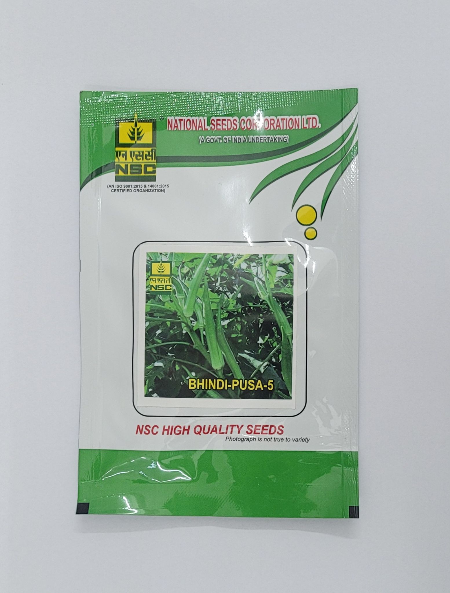 NSC Bhindi- Pusa 5, 10g Truthful Label Seed