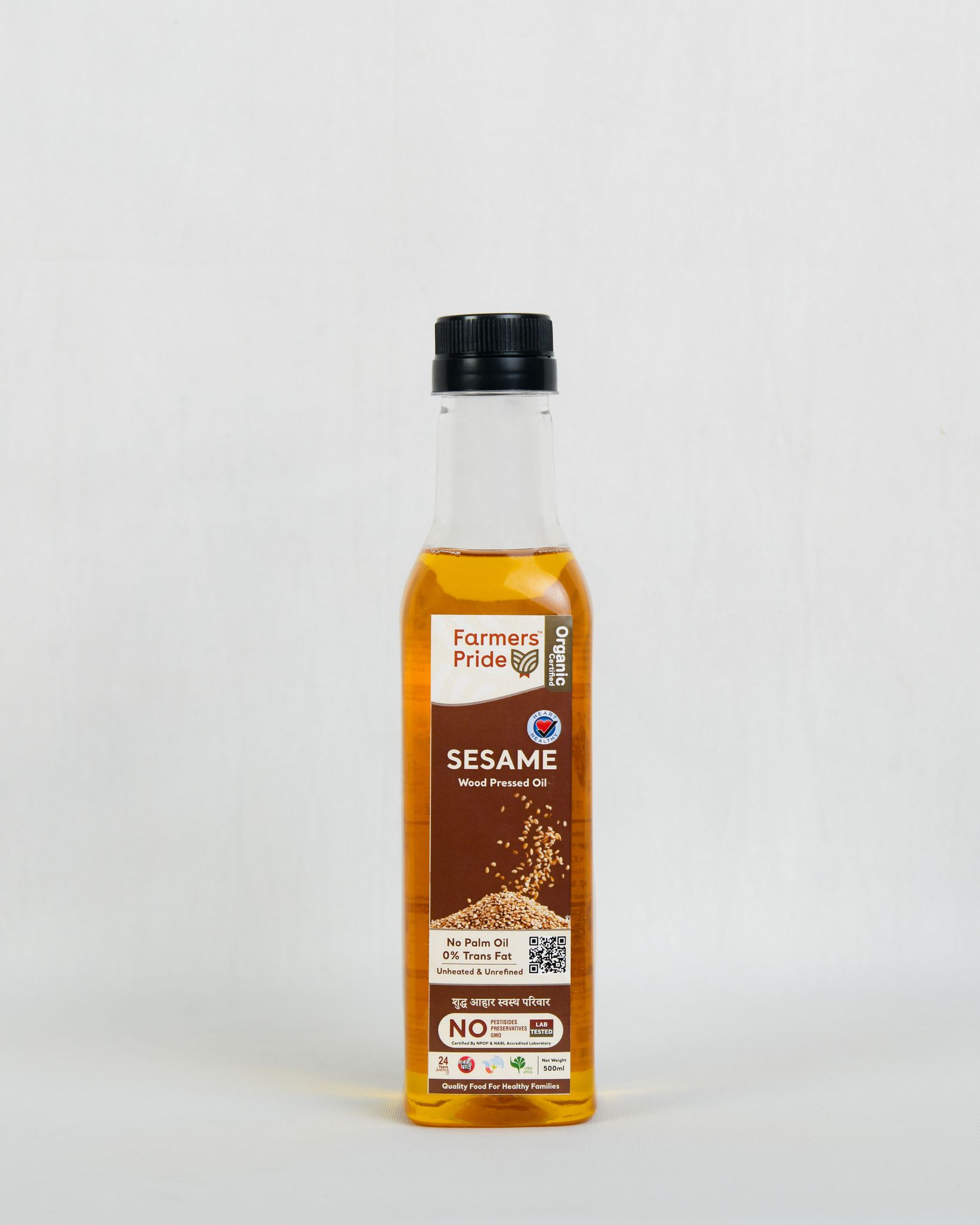 Organic Sesame (Til) Oil - Woodpressed