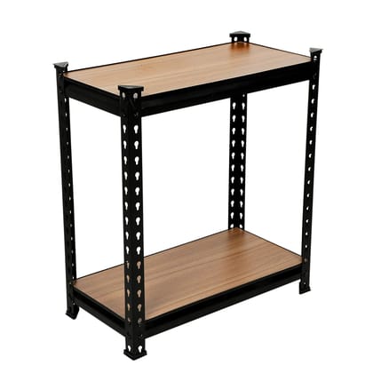 STAR WORK - Adjustable Shelves Bolt-Less (Laminate MDF Sheet) Storage Shelving Display Plant Flower, Stand Bookshelf for Home, Office, Kitchen 2'3" x 2" x 1 "(2 Shelves)