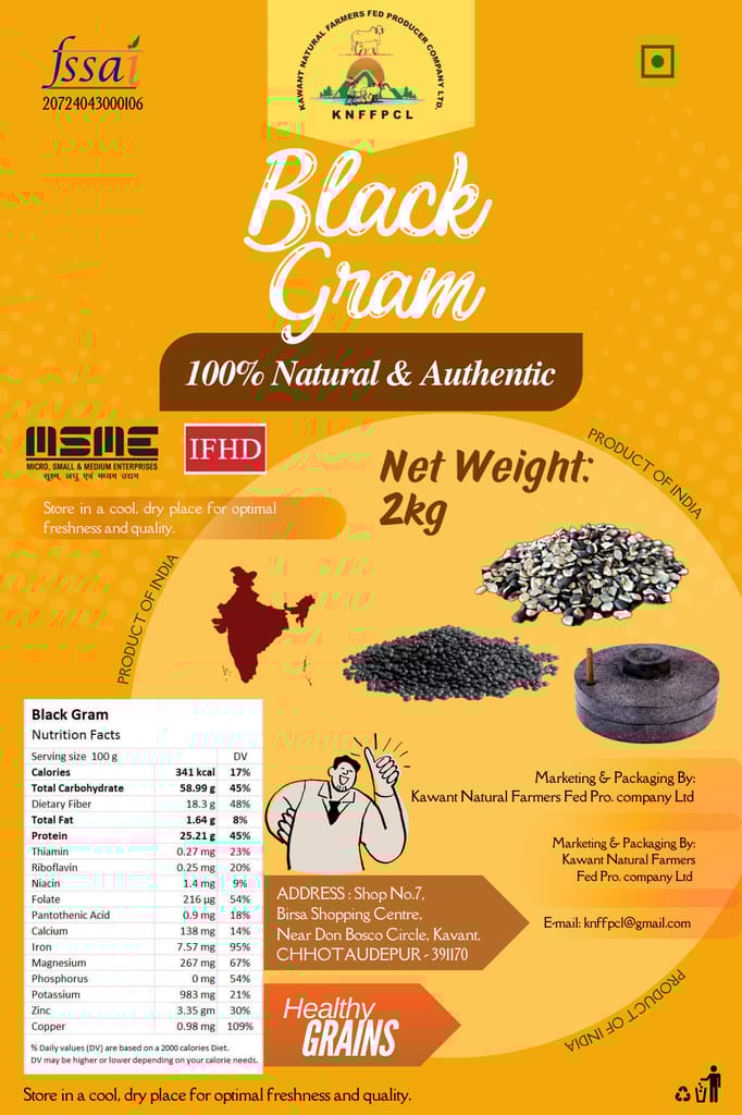 Urad Dal (Black Gram)