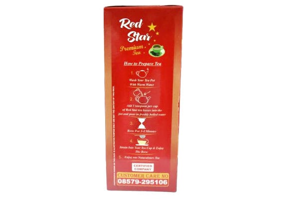Red Star Premium Tea Powder 500g - Natural Stars Tea