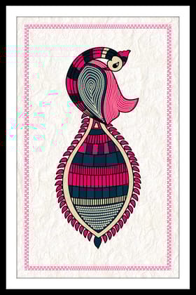 ELEGANCE IN MOTION GONDART 16in X 24in WITH BLACK FRAME