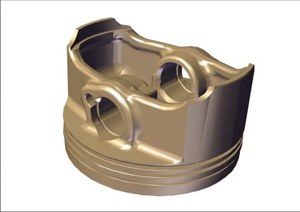 Hero Genuine Piston for Xpulse 200 | Xtreme 200 | Xpulse 200T | Enhanced Performance | Durable Construction | OEM Fit | Reliable Engine Protection | Easy Installation - 13101ABW800S