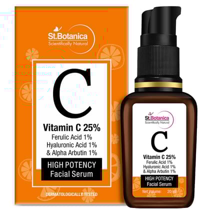 St. Botanica – Vitamin C 25% Facial Serum (20 ML) St. Botanica – Vitamin C 25% Facial Serum (20 ML)