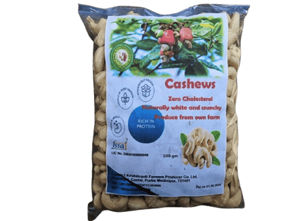 Premium Cashews - Zero Cholesterol, Naturally White & Crunchy