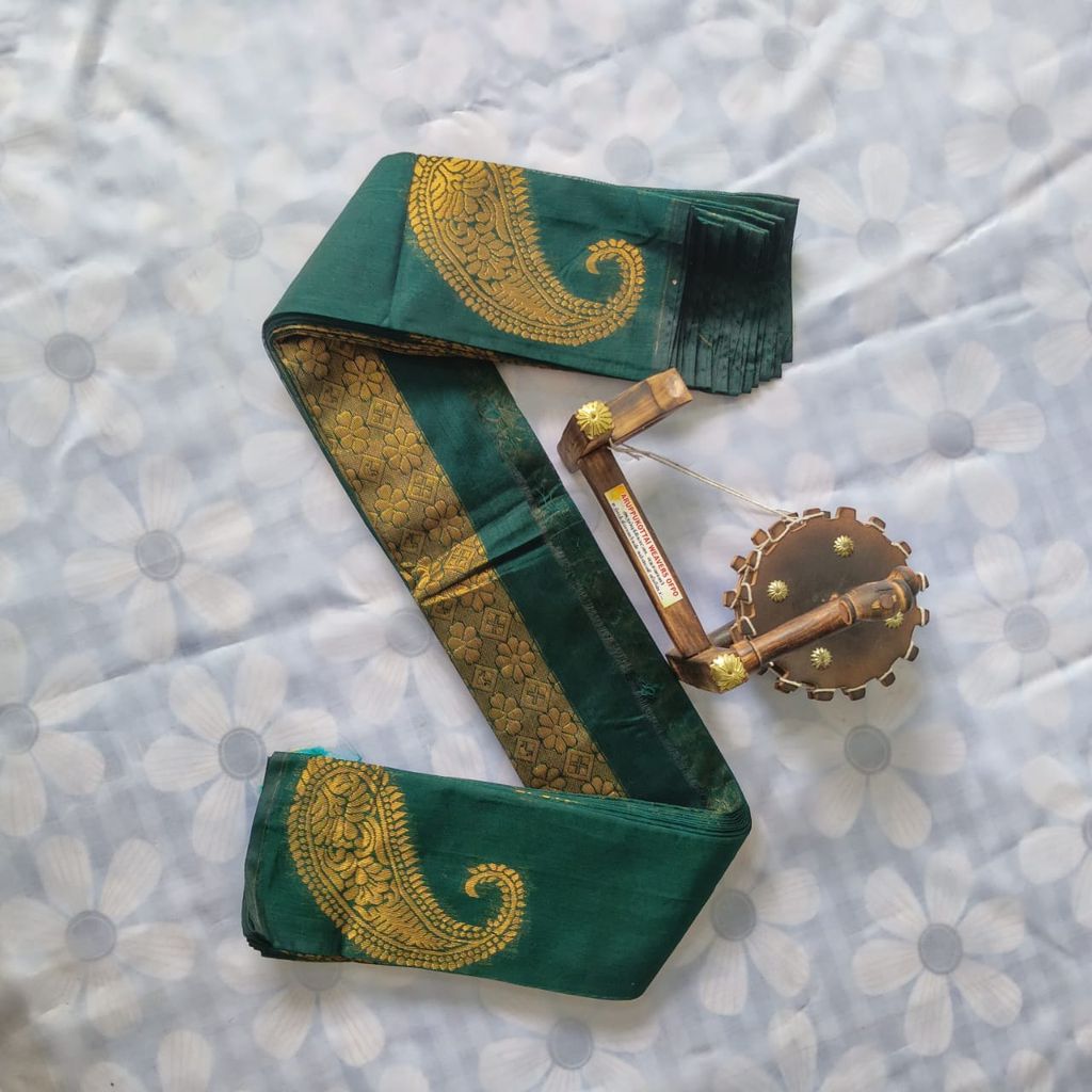 Pure Cotton Saree with Blouse Mango design