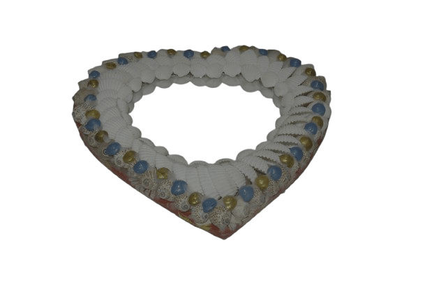 Heart-Shaped Decorative Piece - Handcrafted Elegance