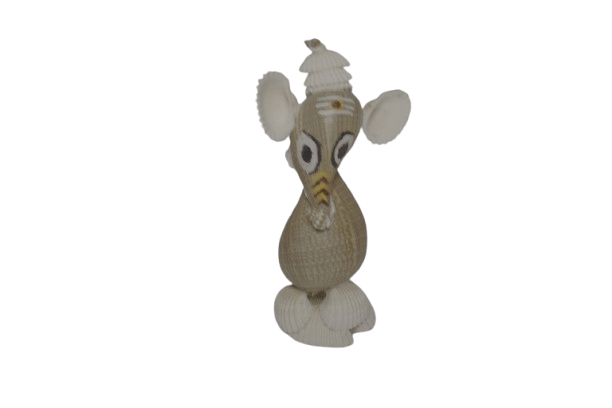 Handmade Seashell Ganesha Idol