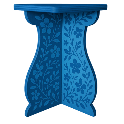 Portable Wooden Stool Medium Size