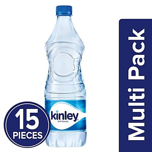 Kinley Mineral Water, 1 L Pack of 15