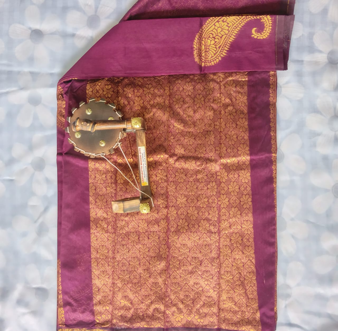 Pure Cotton Saree with Blouse  Mango design