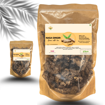 Naga Ginger - Premium Quality, Grown in Nagaland - 1 Kg (pack of 3) Naga Ginger - Premium Quality, Grown in Nagaland - 1 Kg (pack of 3)